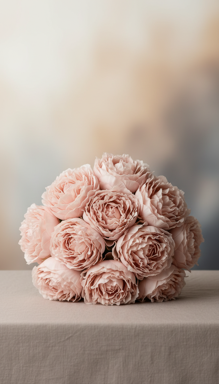 Blush Sand Peony Bouquet